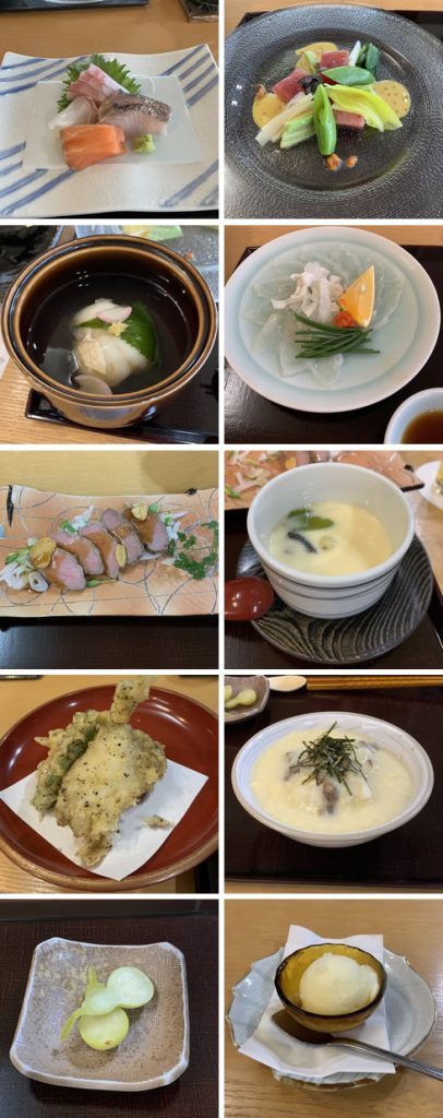満珠荘の満珠会席