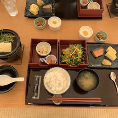下関市満珠荘の朝食